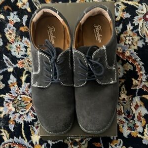 Florsheim Kids Gray Suede Kearny Jr